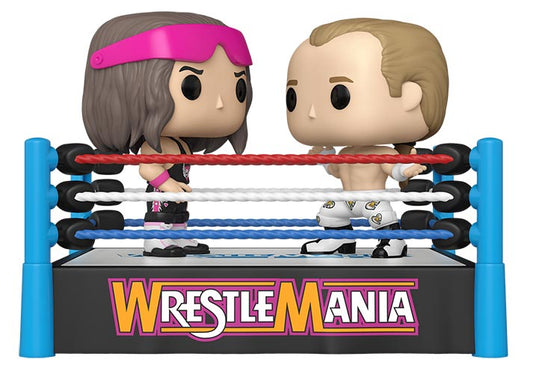 Funko Pop ! Moments Wwe Bret Hart E Shawn Michaels Wrestlemania Vinyl Figure New
