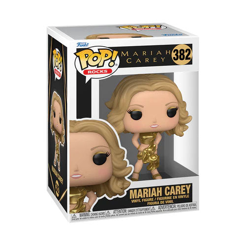 Funko Pop ! Rocks Mariah Carey - (382) The Emancipation Of Mimi Gold Figure 9Cm