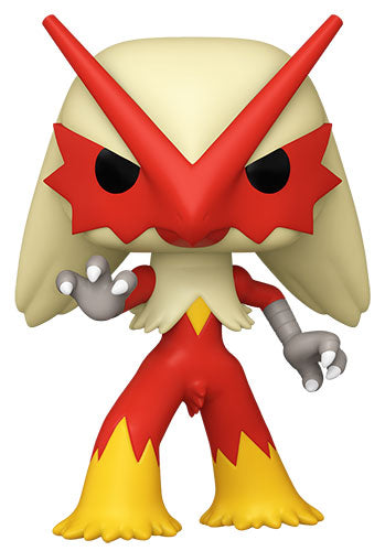Funko Pop ! Games Pokemon - (983) Blaziken Vinyl Figure 9Cm (Emea) Evo Torchic