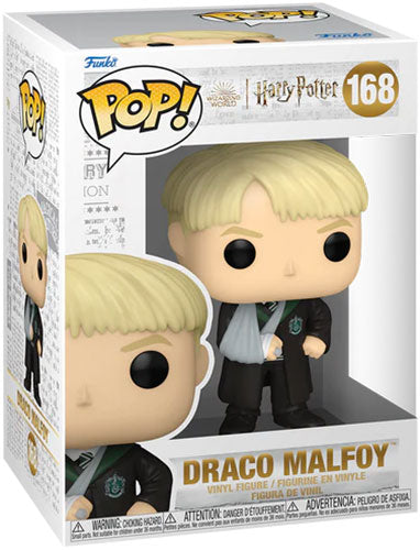 Funko Pop ! Harry Potter Azkaban - (168) Draco Malfoy W/ Broken Arm Figure 9Cm