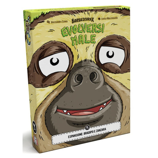 Barbascura X - Evolversi Male Gioco Di Carte Espansione Bradipo E Zanzara Giochi