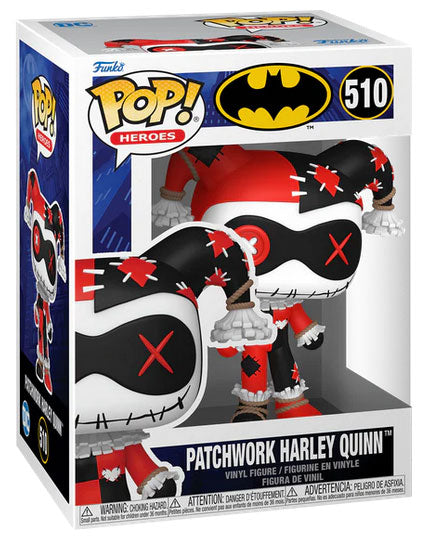 Funko Pop ! Dc Comics Heroes - (510) Patchwork Harley Quinn Vinyl Figure 9Cm