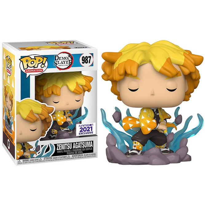 Funko Pop ! Animation Demon Slayer - (987) Zenitsu Agatsuma Transforming Special