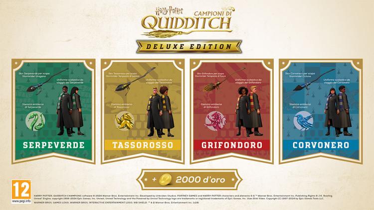 Harry Potter: Campioni Di Quidditch Deluxe Edition Nintendo Switch Italiano Ciab