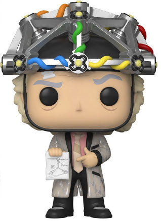 Funko Pop ! Movies Back To The Future - (959) Doc With Helmet Ritorno Al Futuro
