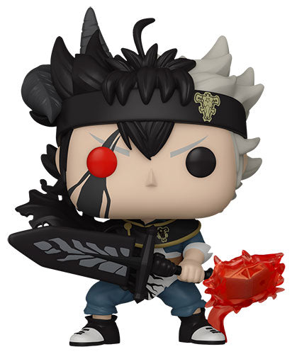 Funko Pop ! Animation Black Clover S2 - (1420) Black Asta 9Cm Vinyl Figure Nuovo