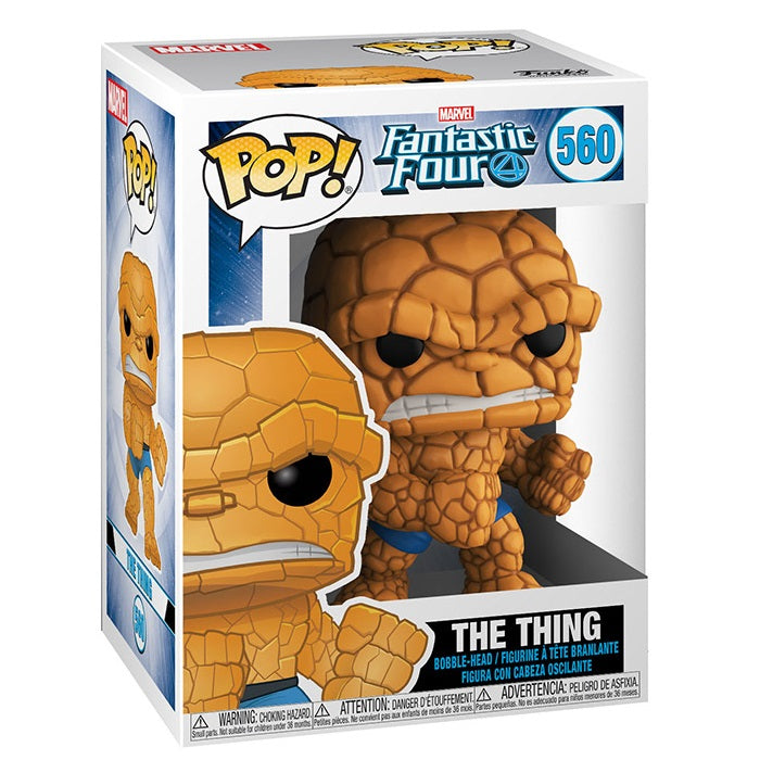 Funko Pop ! Marvel Fantastic Four 4 -(560) The Thing La Cosa Figure Fantastici 4