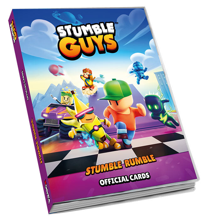Stumble Guys Album Cards Stumble Rumble Raccoglitore + 1 Bustina 5 Card Nuovo