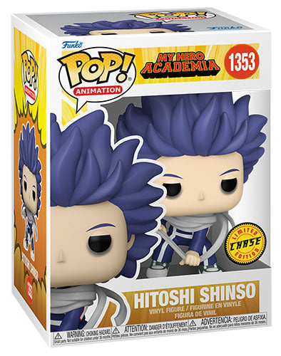 Funko Pop ! Animation My Hero Academia S5 - (1353) Hitoshi Shinso (Chase) 9Cm