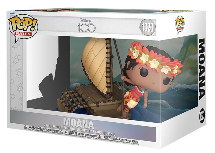 Funko Pop ! Moments Disney 100Th - Moana (1324) Figure Anniversary Ed. Oceania