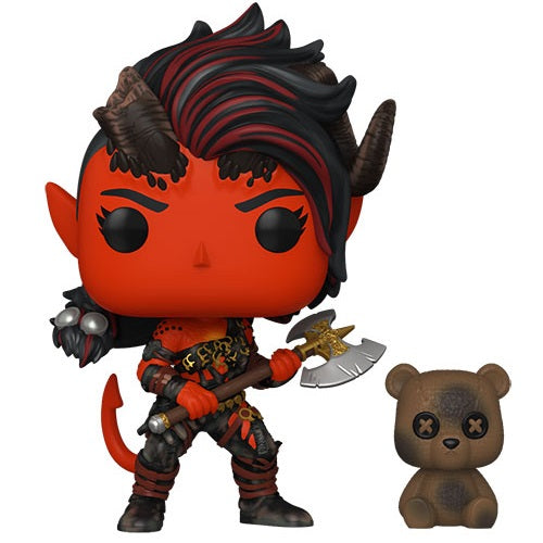 Funko Pop ! Games Baldur'S Gate (1018) Karlach W/Clive Vinyl Figure 9Cm Statua