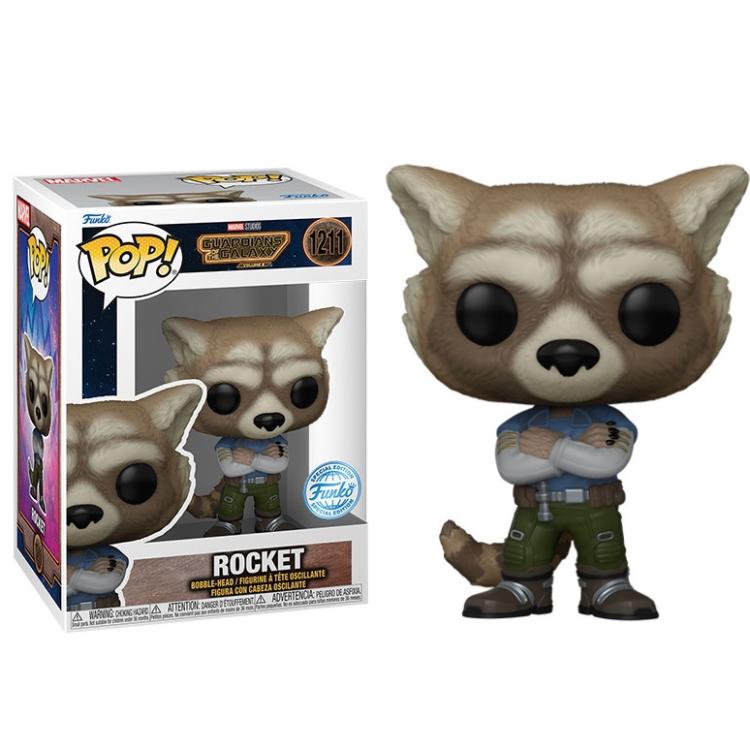 Funko Pop ! Marvel Guardians Of The Galaxy 3 - (1211) Rocket Figure Special 9Cm