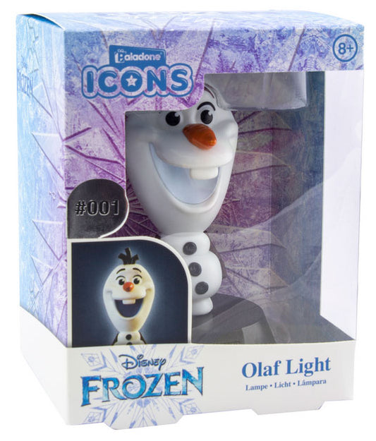 Paladone Icons Disney Frozen Olaf Light Lampada Da Tavolo Led Lamp Icon 11Cm