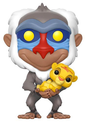 Funko Pop ! Disney Il Re Leone - (301) Rafiki W / Simba Figure Lion King Vinyl