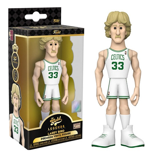 Funko Gold Nba - Larry Bird Premium Celtics Vinyl Figure Da Collezione 9Cm