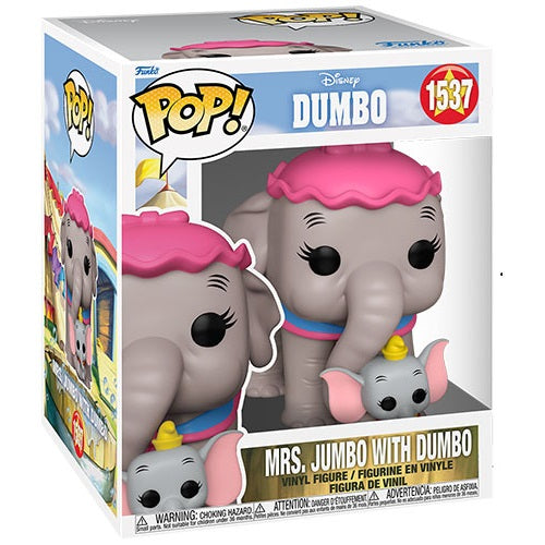 Funko Pop ! Disney - Dumbo (1537) Mrs. Jumbo With Dumbo Vinyl Figure 15Cm Statua