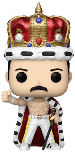 Funko Pop ! Rocks Queen - (184) Freddie Mercury King Diamond Special Exm 9Cm