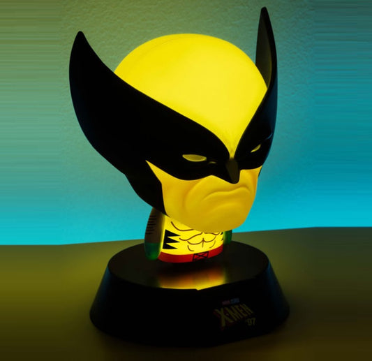 Paladone Icons Wolverine Light Lampada Da Tavolo Marvel X-Men Led Lamp Icon 11Cm