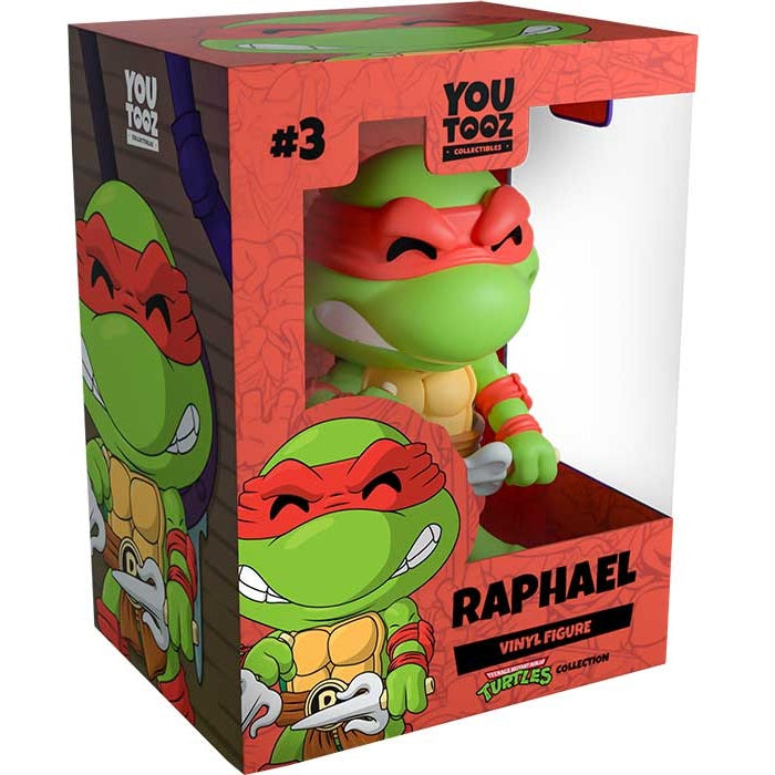 Youtooz - Tmnt Ninja Turtle: Raphael (#3) Limited Figure Raffaello Tartarughe