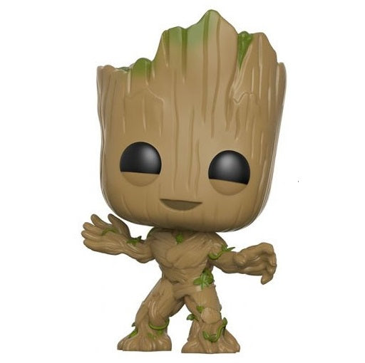 Funko Pop ! Marvel Guardians Of The Galaxy Vol. 2 (202) Groot Vinyl Figure 9Cm