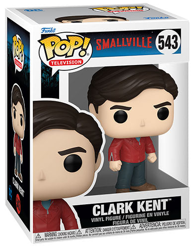 Funko Pop ! Television - Smallville (543) Clark Kent Figure Vinyl Superman 9Cm