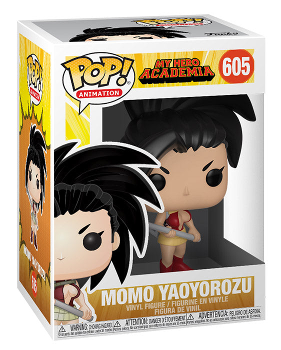 Funko Pop ! Animation My Hero Academia - (605) Momo Yaoyorozu Figure Vinyl 9Cm