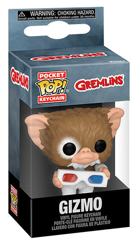 Funko Pop ! Keychain Pocket Gremlins - (Gizmo) Portachiavi Vinyl Figure 4Cm