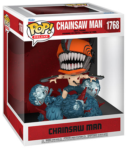 Funko Pop ! Deluxe Animation Chainsaw Man - (1763) Chainsaw Man Figure 15Cm