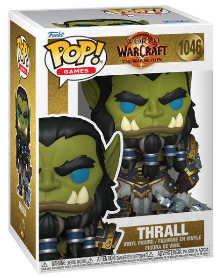 Funko Pop ! Games - World Warcraft Within - (1046) Thrall Figure Go'El Orco 9Cm