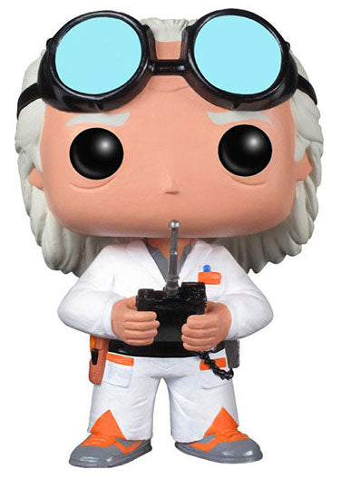 Funko Pop ! Movies Back To The Future - (50) Dr. Emmet Brown Figure Doc 9Cm