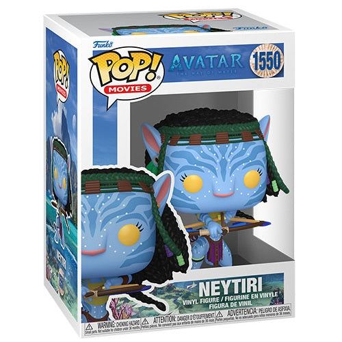 Funko Pop ! Movies Avatar The Way Of Water - (1550) Neytiri (Battle) Figure 9Cm