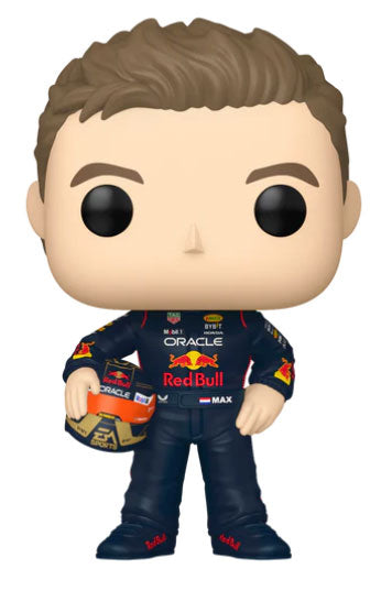 Funko Pop ! Racing Formula 1 Red Bull F1 - (08) Max Verstappen W/ Helmet 9Cm