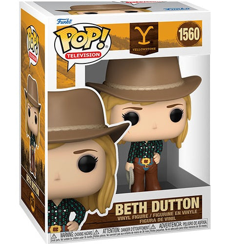 Funko Pop ! Television Yellowstone (1060) Beth Dutton Vinyl Figure 9Cm Statua