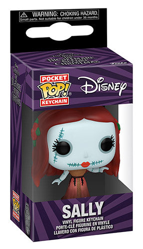Funko Pop ! Keychain Disney - Nightmare Before Xmas 30Th Sally Portachiavi 4Cm