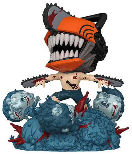 Funko Pop ! Deluxe Animation Chainsaw Man - (1763) Chainsaw Man Figure 15Cm