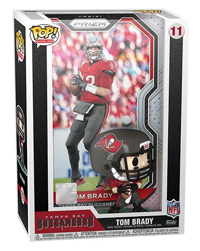 Funko Pop ! Cover - Nfl (11) Tom Brady Football Vinyl Football Usa Vinyl Figure