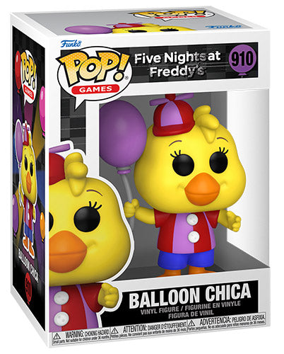 Funko Pop ! Games Five Nights At Freddy'S Security Breach S3 (910) Balloon Chica