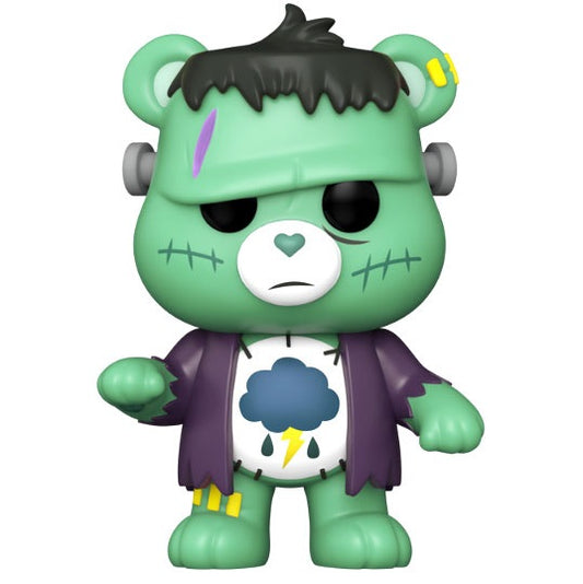 Funko Pop ! Movies - Care Bears Monsters (1627) Grumpy Bear As Frankenstein 9Cm