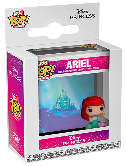 Funko Bitty Pop! Deluxe - Disney Princess - (Ariel Sotto Il Mare) Vinyl Figure