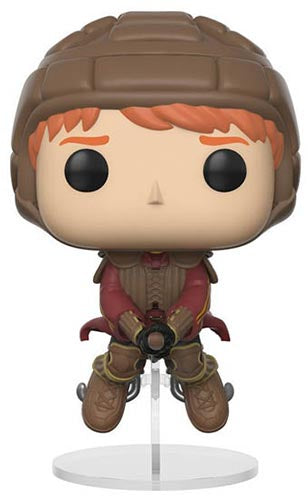 Funko Pop ! Harry Potter - Ron Weasley (54) Ron On Broom (Su Scopa) Quidditch
