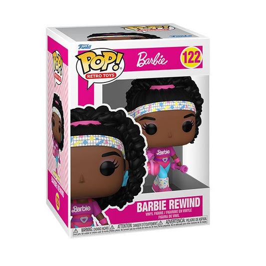 Funko Pop ! Retro Toys Barbie - (122) Barbie Rewind Vinyl Figure 9Cm Barbi Ken