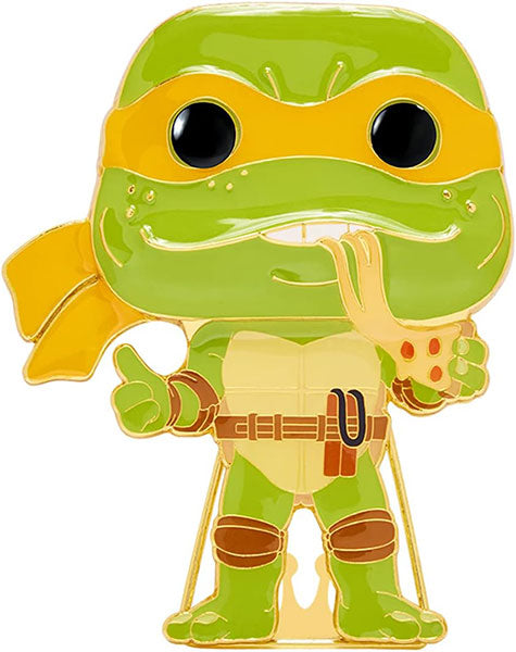 Funko Pop Pin ! Teenage Mutant Ninja Turtles (21) Michelangelo Figure Tmnt 9Cm
