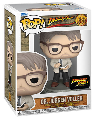 Funko Pop ! Movies Indiana Jones - (1387) Dr. Jurgen Voller Vinyl Figure 9Cm