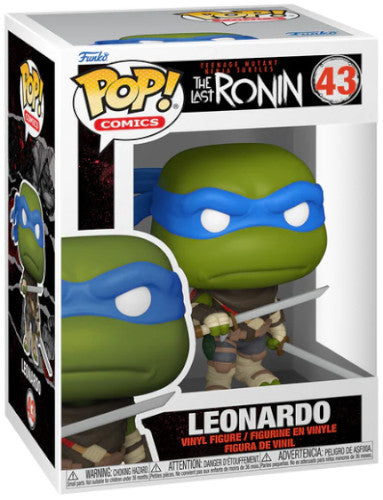 Funko Pop ! Comics Tmnt - The Last Ronin (43) Leonardo Figure Tartarughe Ninja