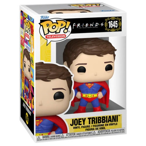Funko Pop! Television - Friends (1645) Joey Tribbiani Superman Vinyl Figure 9Cm