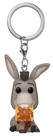 Funko Pop ! Keychain Pocket Shrek 30Th - (Donkey) Ciuchino Figure Portachiavi