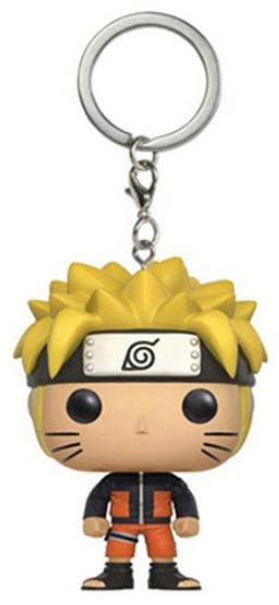 Funko Pop ! Pocket Keychain - Naruto Shippuden (Naruto) Key Portachiavi 4Cm