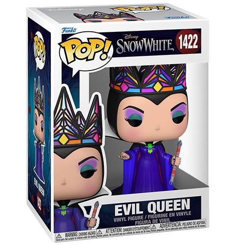 Funko Pop ! Disney Snow White - (1422) Evil Queen Purple Figure 9Cm Biancaneve