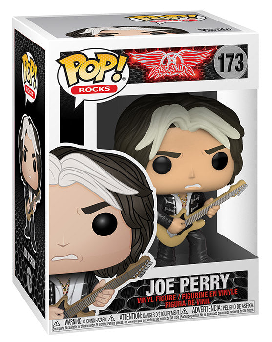 Funko Pop ! Rocks Aerosmith - (173) Joe Perry Figure Vinyl Rock Band 9Cm Guitar