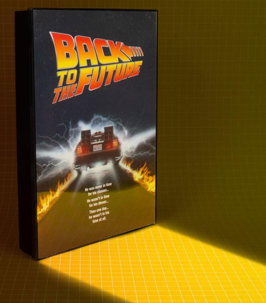 Fizz Lampada Poster Back To The Future Led Light Lampada Notturna Da Collezione
